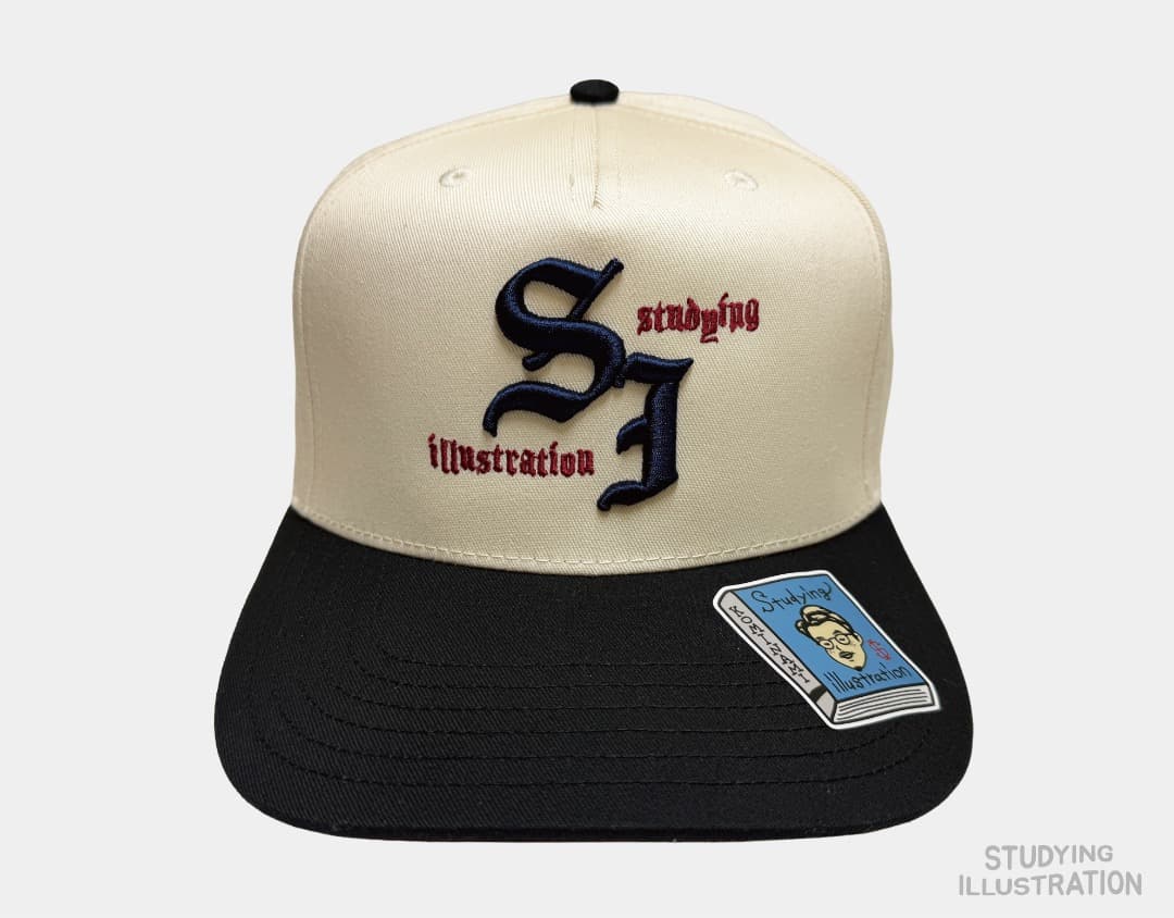 LA スパイダー 同じボディを使用 5パネル 3D刺繍 トラッカーキャップ