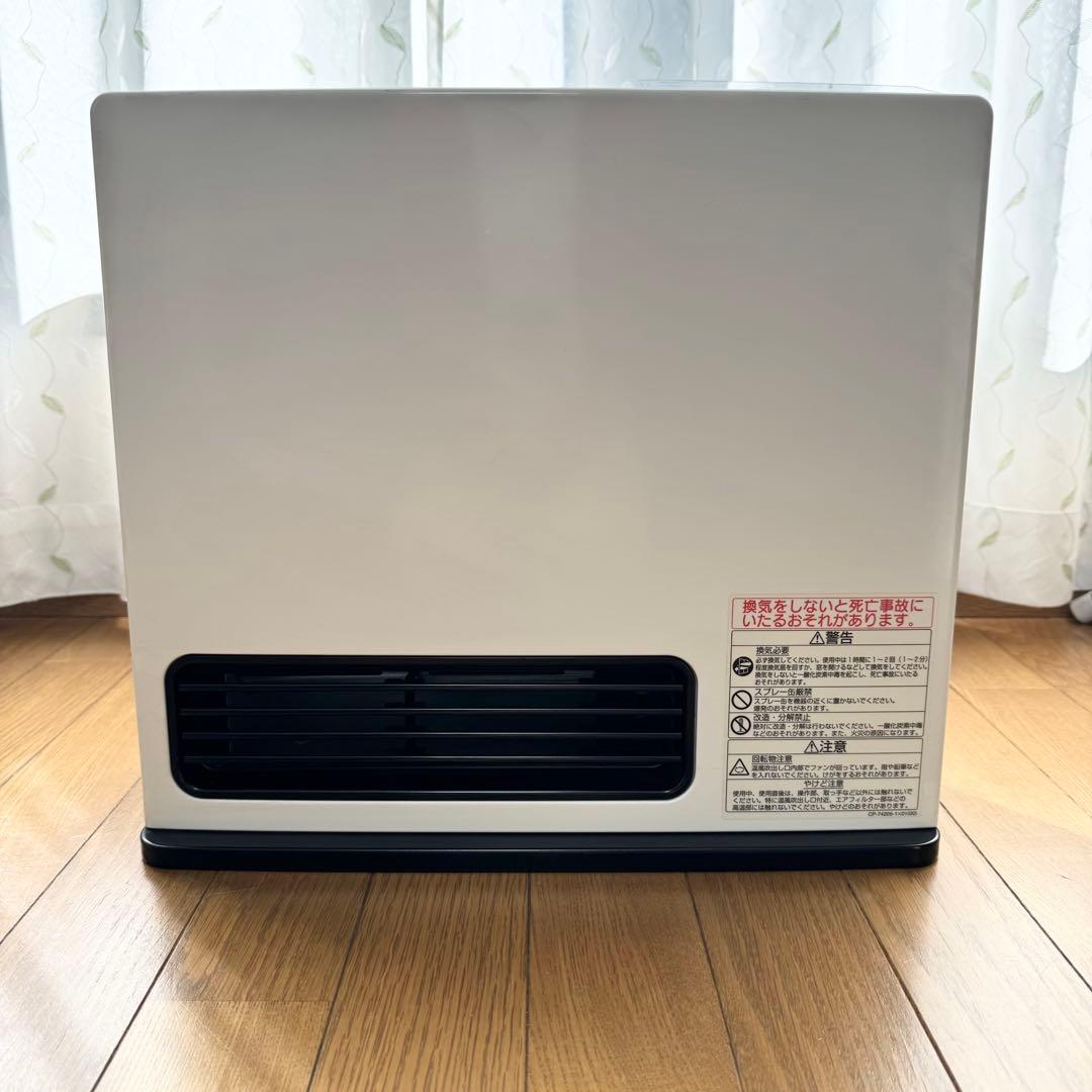 【超美品】リンナイ　ガスファンヒーター　都市ガス用 楽天市場】リンナイ ガスファンヒーター（ガスタイプ都市ガス用）の通販