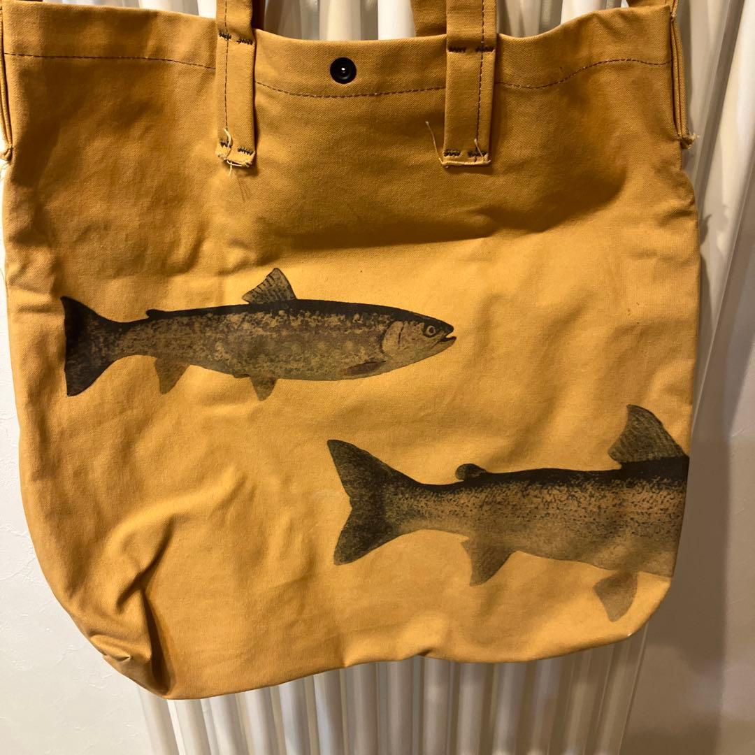 サウスツーウエストエイト 魚プリント トートバッグ サウスツー