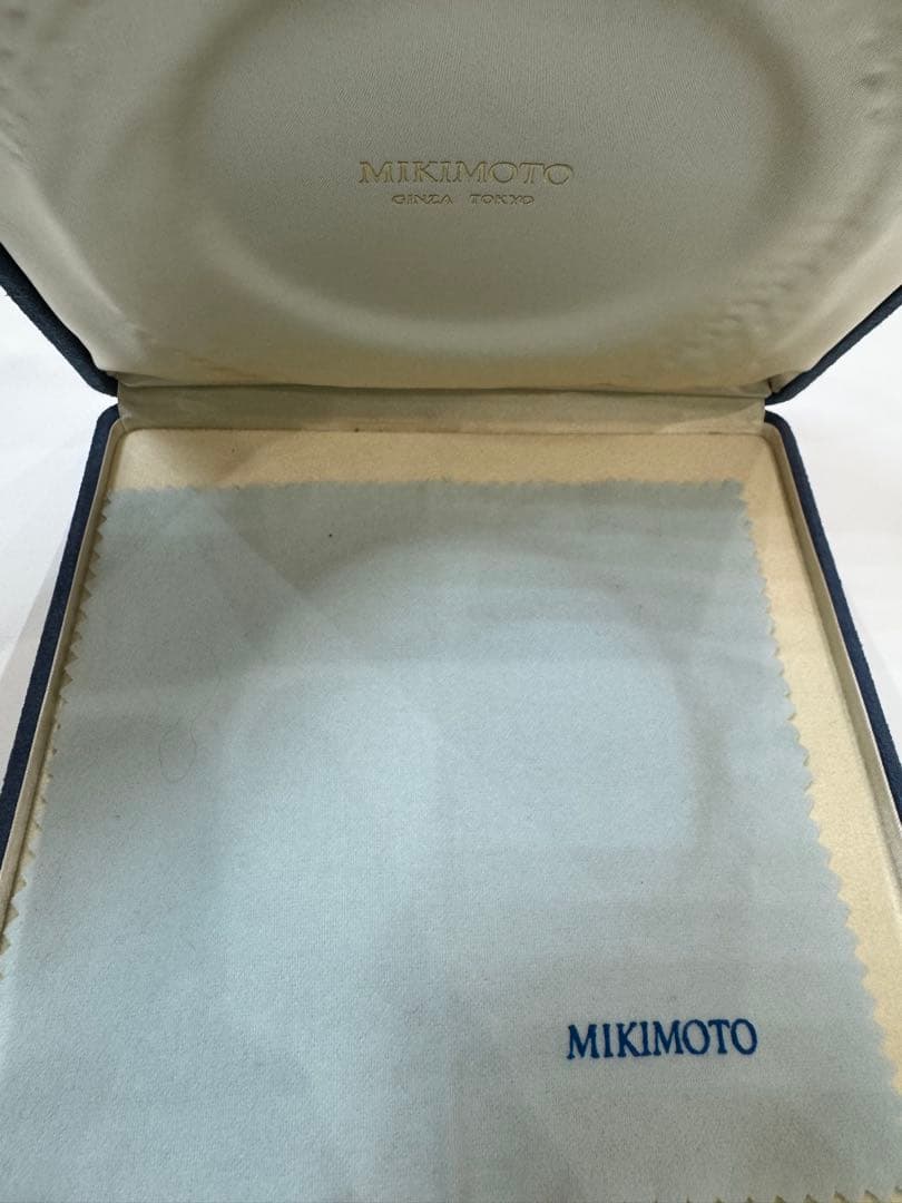 ミキモト　真珠　パール　ネックレス　SIL　Mチャーム付き　6.5m～7.0m