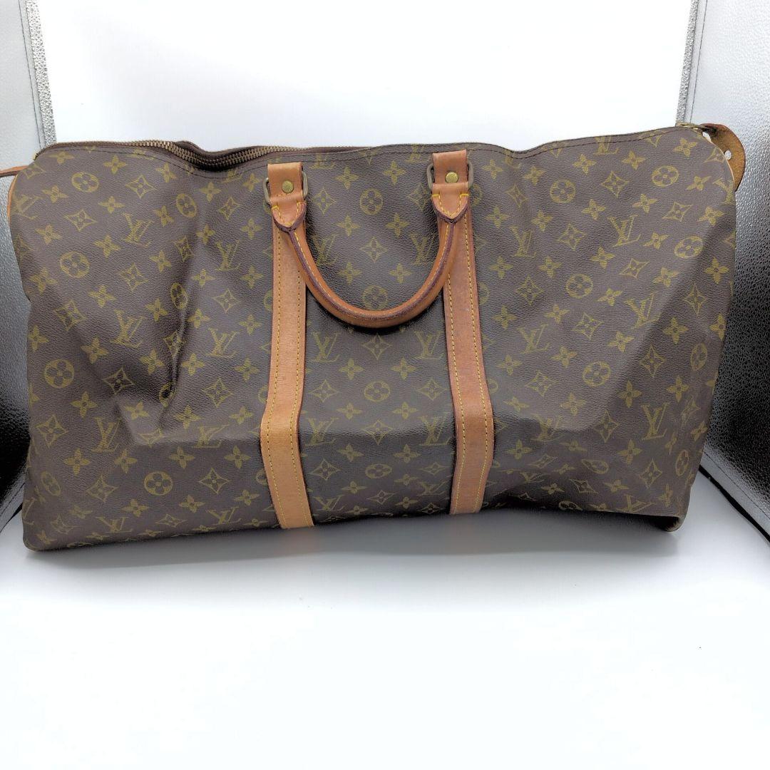 ルイヴィトン モノグラム キーポル 55 ボストンバッグ LOUIS VUITTON ルイヴィトン キーポル55バンドリエール モノグラム