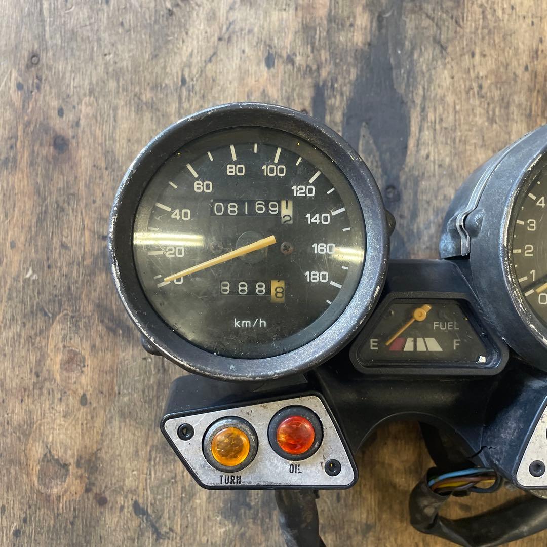 【岸悠】XJR400 4HM 純正メーター 実働外し！