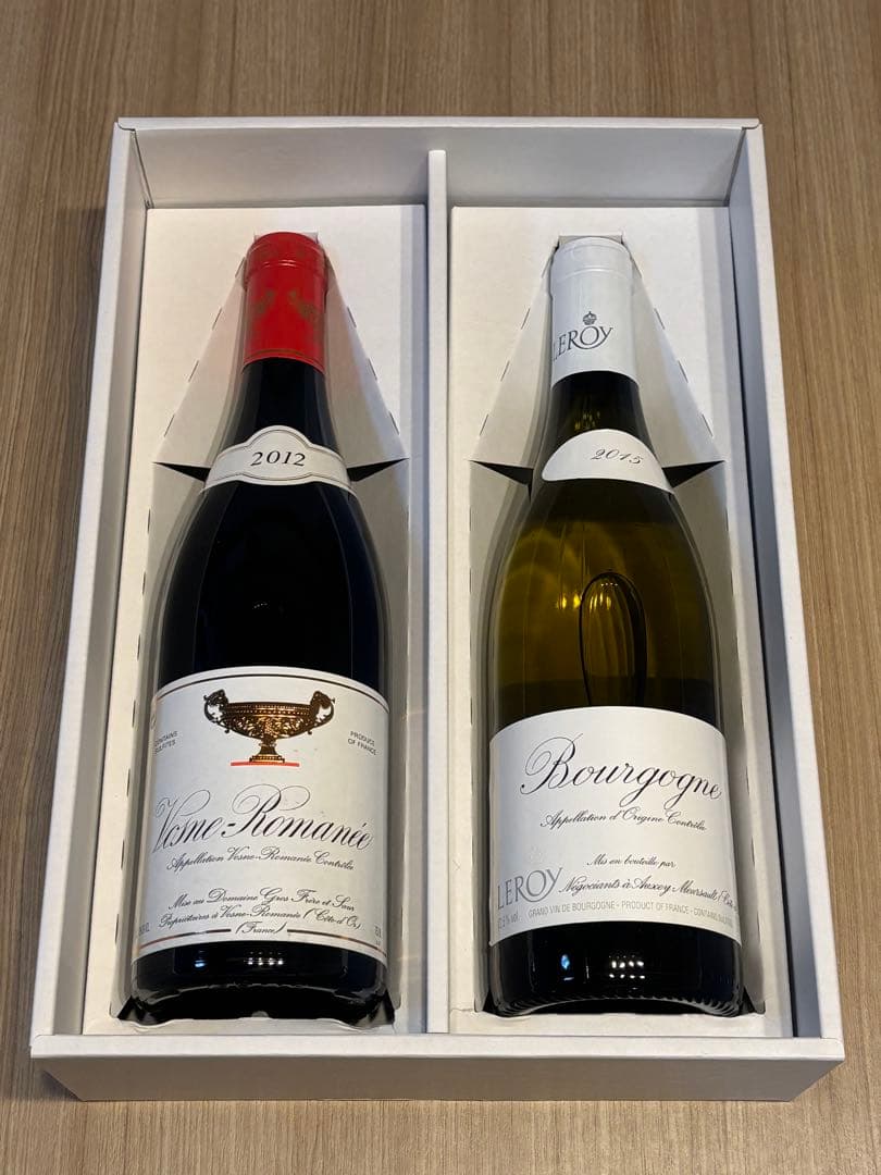 Bourgogne 2015 & Verre-Romanee 2012 セット