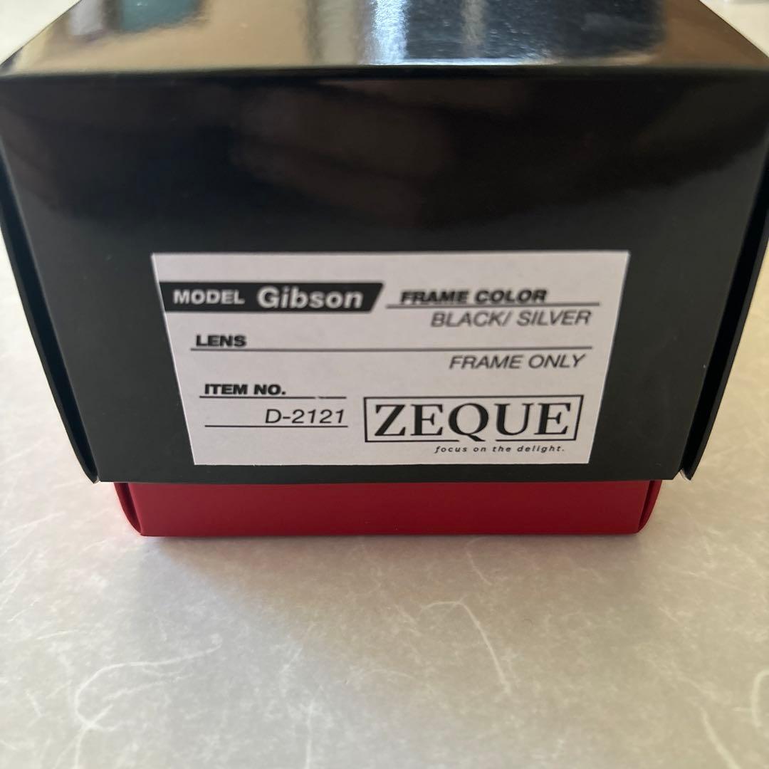 ZEQUE Gibson F-2122 タレックス偏光レンズ ラスターオレンジ