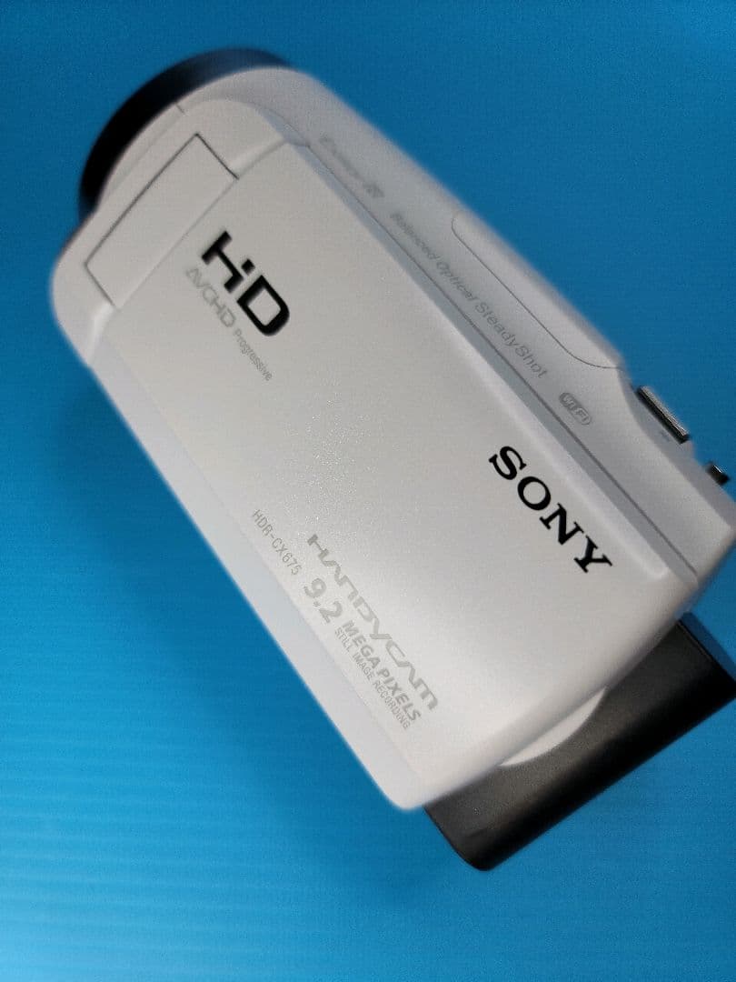 【美品】SONY HDR-CX675（W） 　“新”「空間光学手ブレ補正」