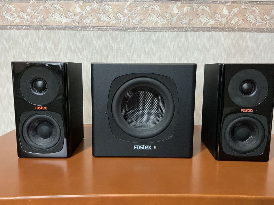 FOSTEX ハイクオリティー スピーカー セット 2.1ch HQ-3