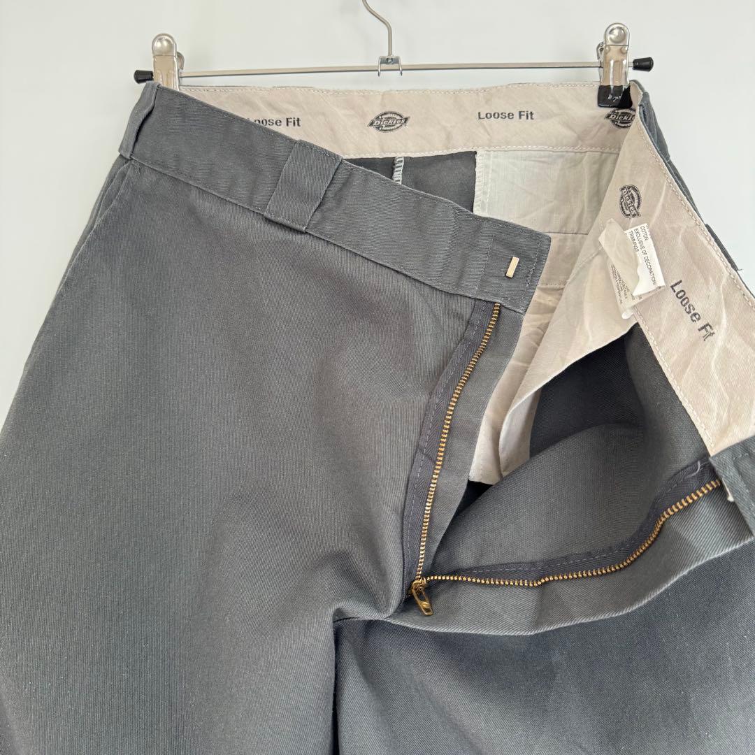 Dickies ダブルニー ワークパンツ W36 グレー ビンテージ古着 - メルカリ