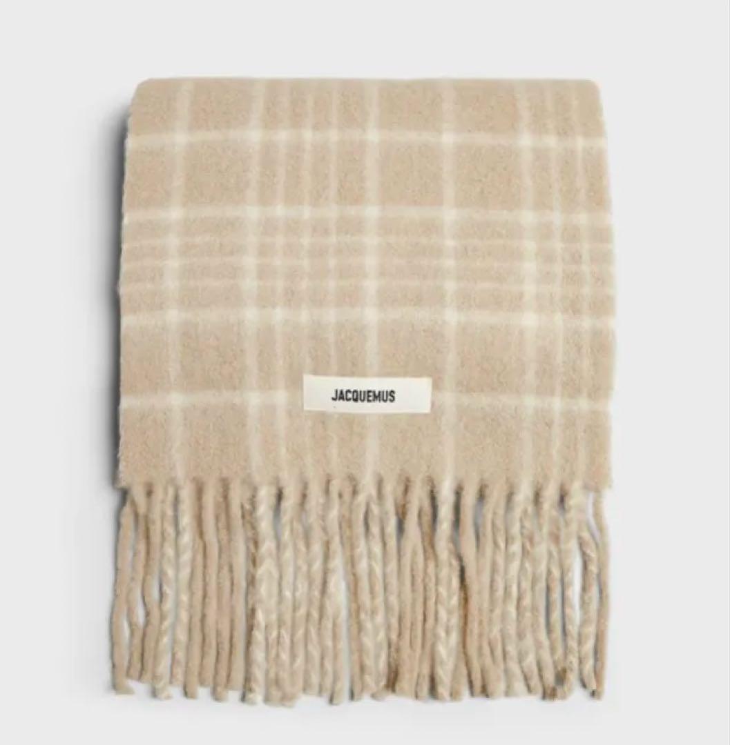 未使用/新品JACQUEMUS ジャックムス チェックマフラー ストール マフラー | JACQUEMUS (Women)/ジャックムス | 三越伊勢丹オンライン