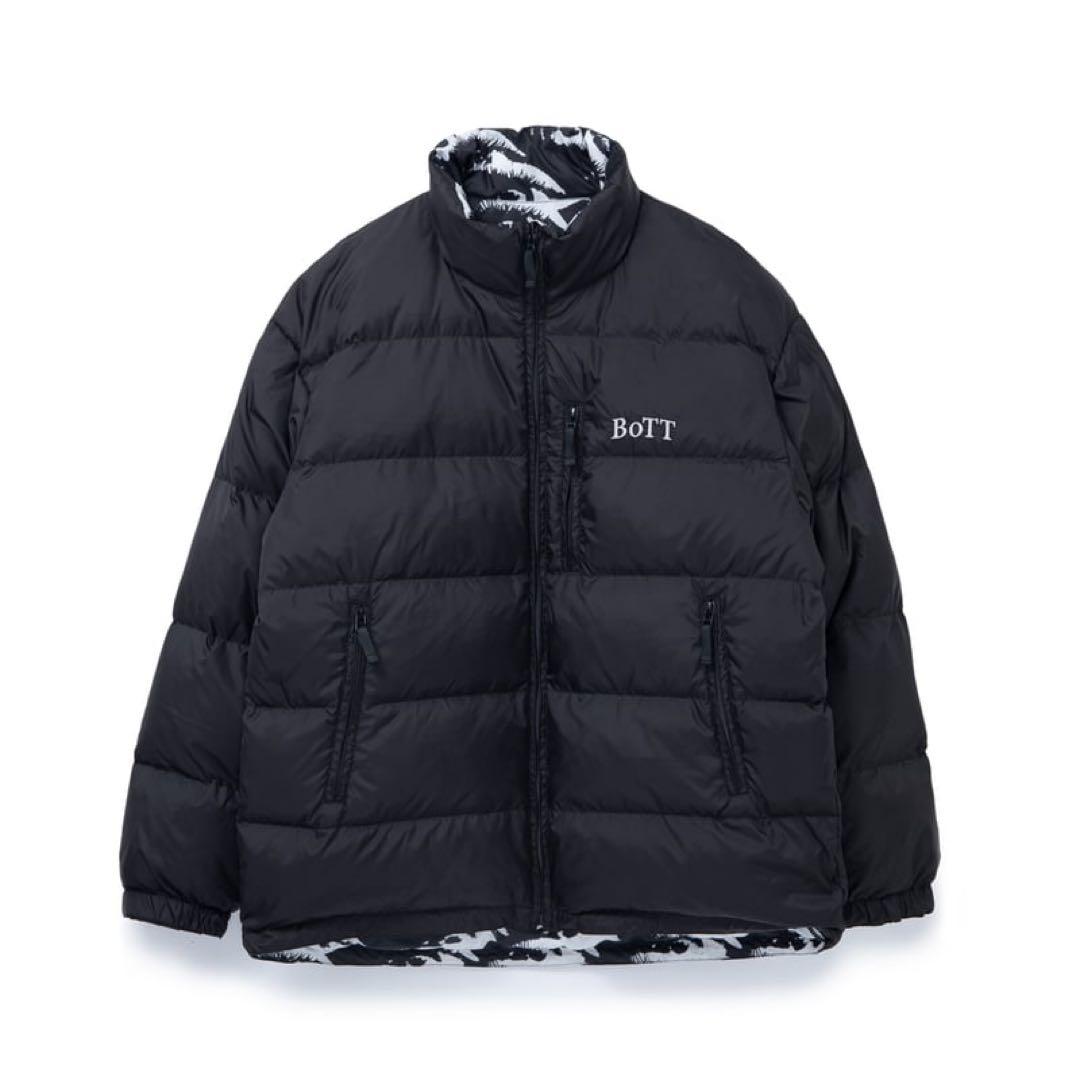 BoTT ブラック ダウンジャケット Reversible Down Jacket | BOTT(ボット) / アウター ダウン・中綿