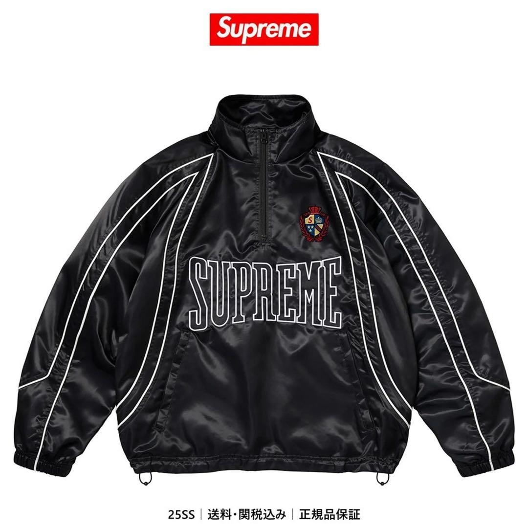 極美品！Supreme Satin Piping Pullover M - メルカリ