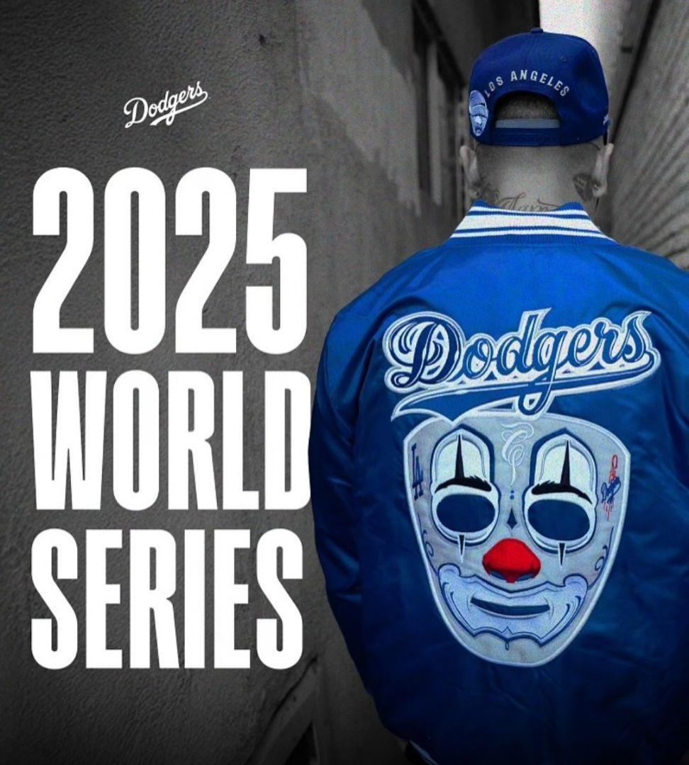 新品未使用 ドジャーズ ミスターカートゥーン スターター ジャケット L