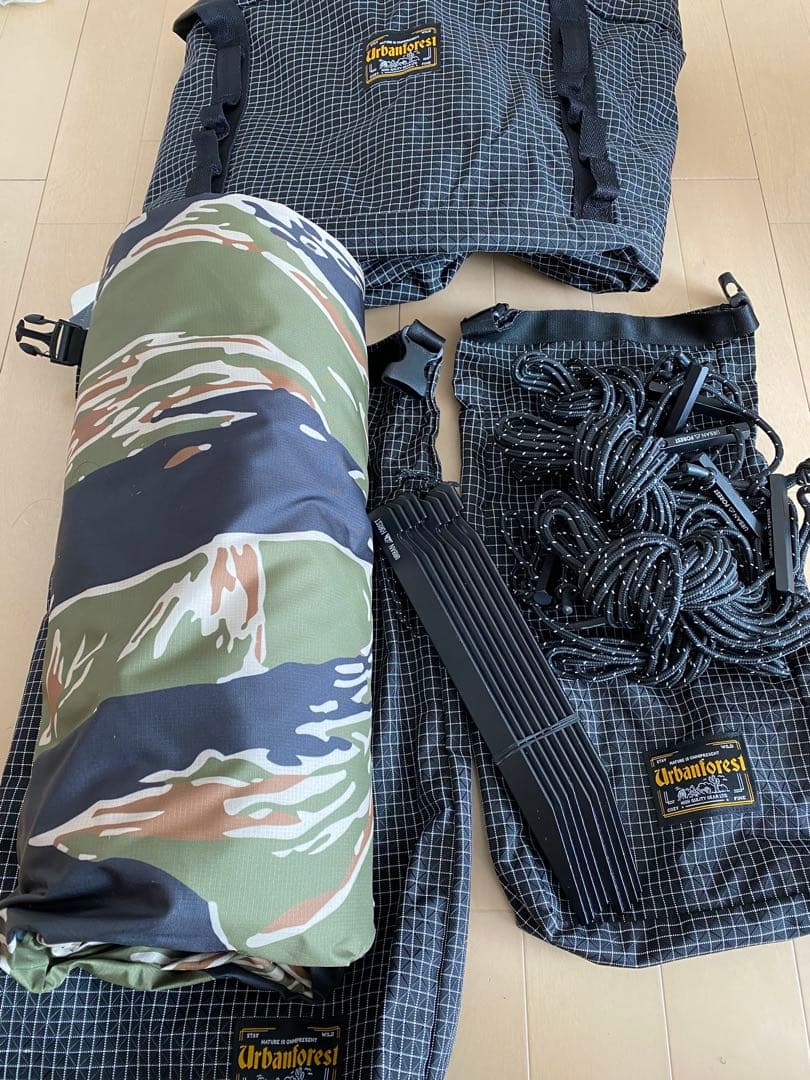 Urbanforest アーバンフォレスト ヘキサタープ 幕男 伝説のタープ「幕男」【ざぁ～ッス×urban forest】[2022.08.08発行