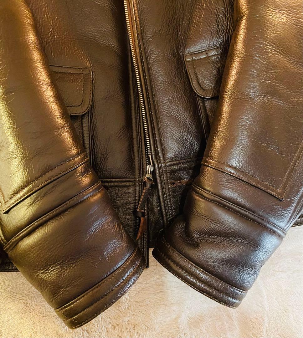 旧リアルマッコイズ BuAero US NAVY M-445A 無地 38 美品 - メルカリ