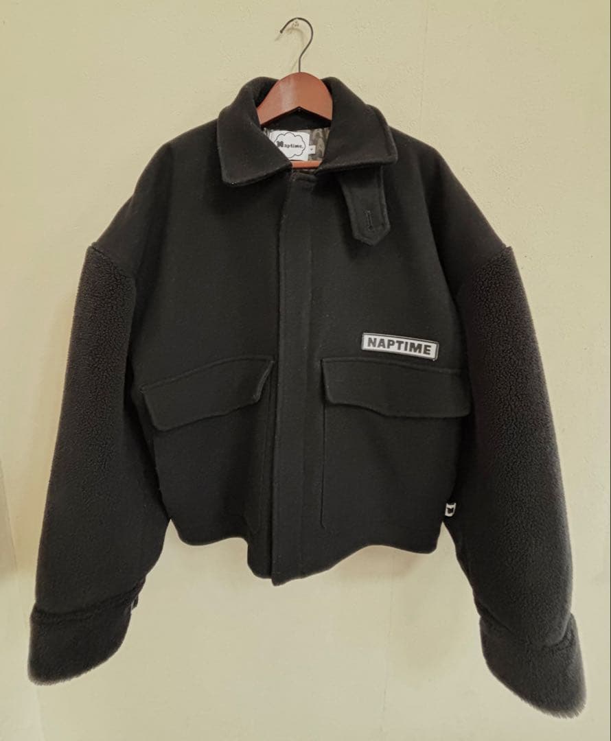 Naptime Nissy ブラック フリースジャケット - メルカリ