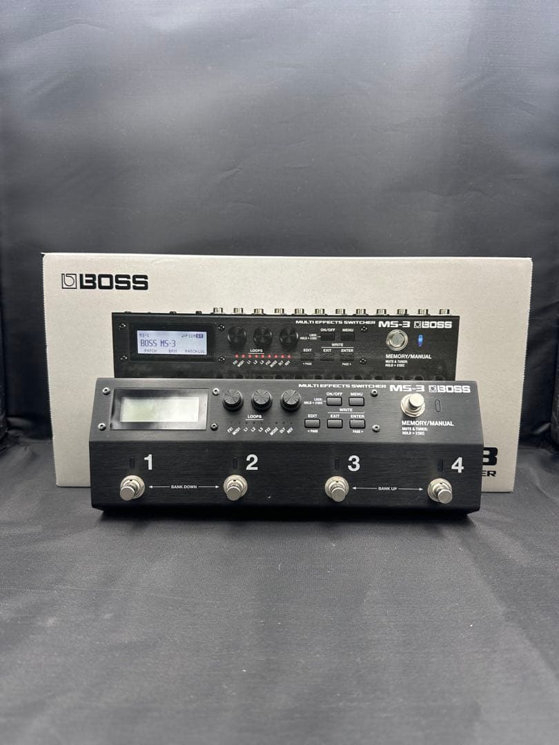ms-3 boss マルチエフェクター プログラムスイッチャー BOSS - MS-3 | Multi Effects Switcher
