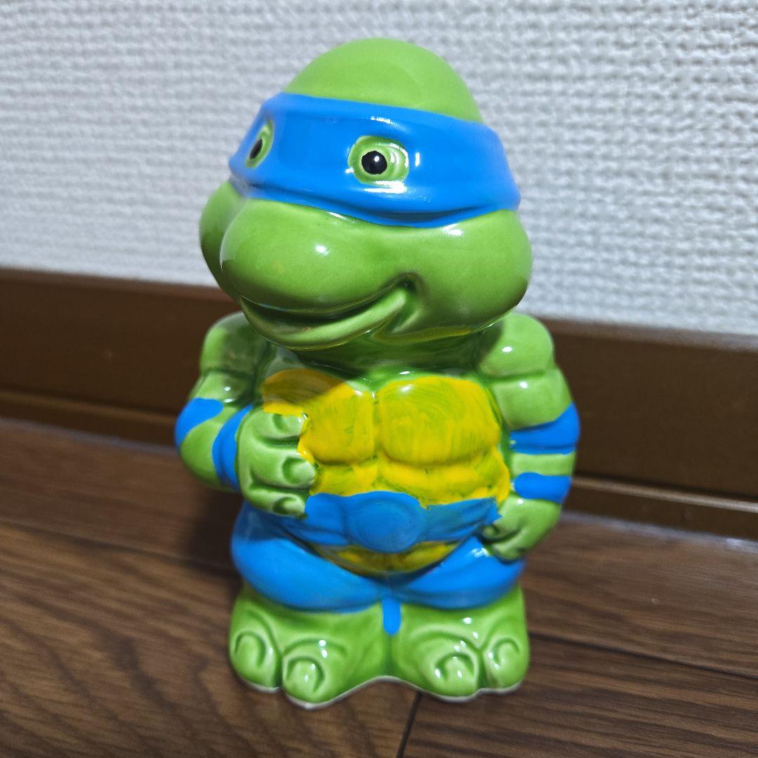 ミュータントタートルズ 貯金箱 陶器 - メルカリ