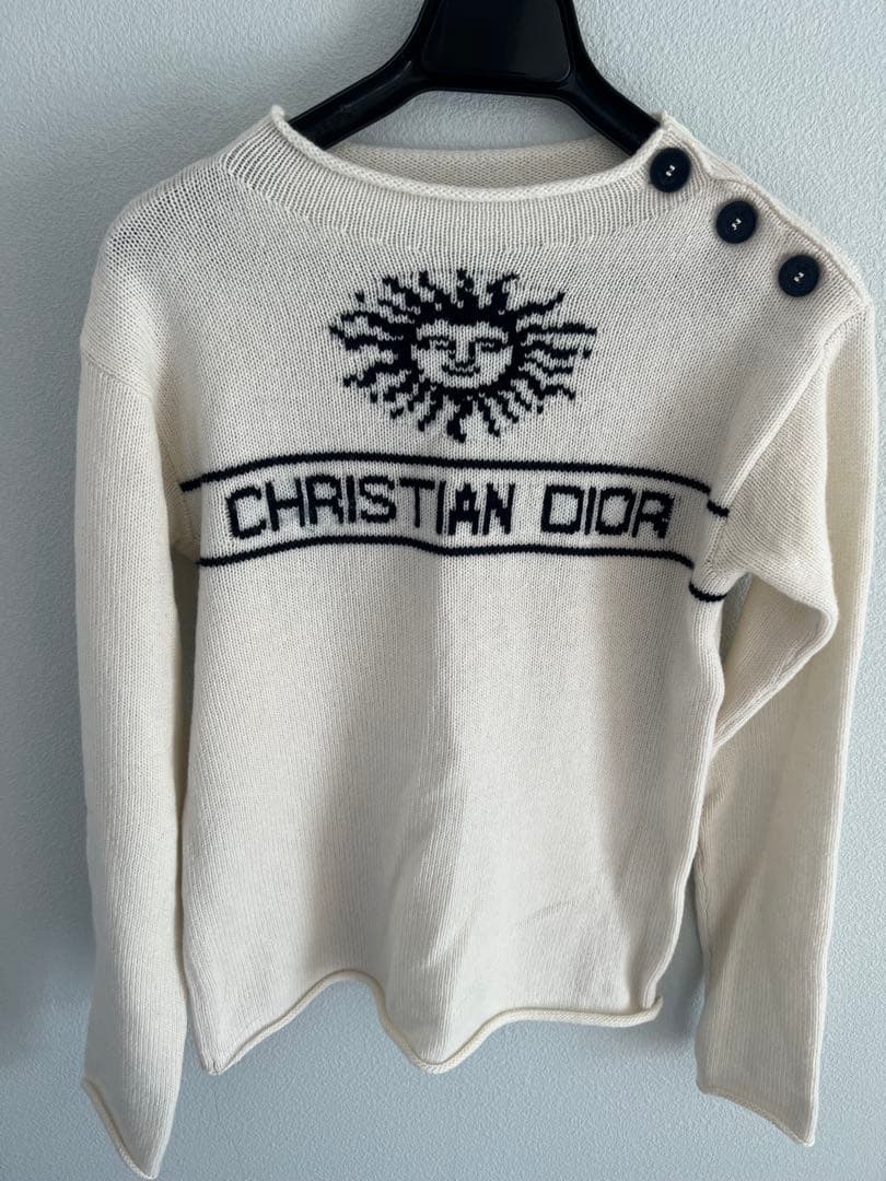 Dior ディオール カシミヤ100%セーター 36サイズ - メルカリ