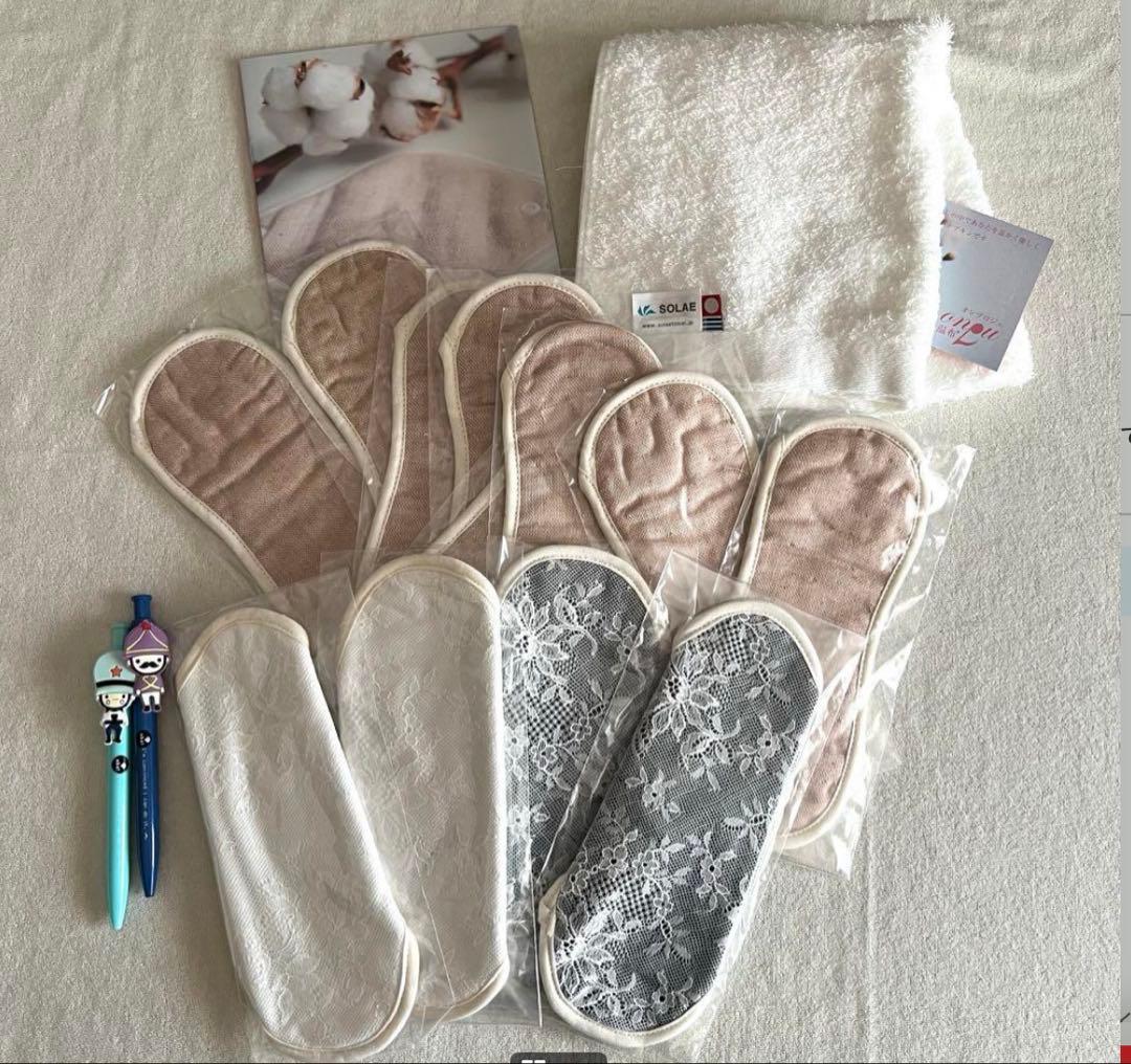 いろは♪　　【原価割価格・新品未使用】温布♪布ナプキン セット いろは♪ 【原価割価格・新品未使用】温布♪布ナプキン セット いろは