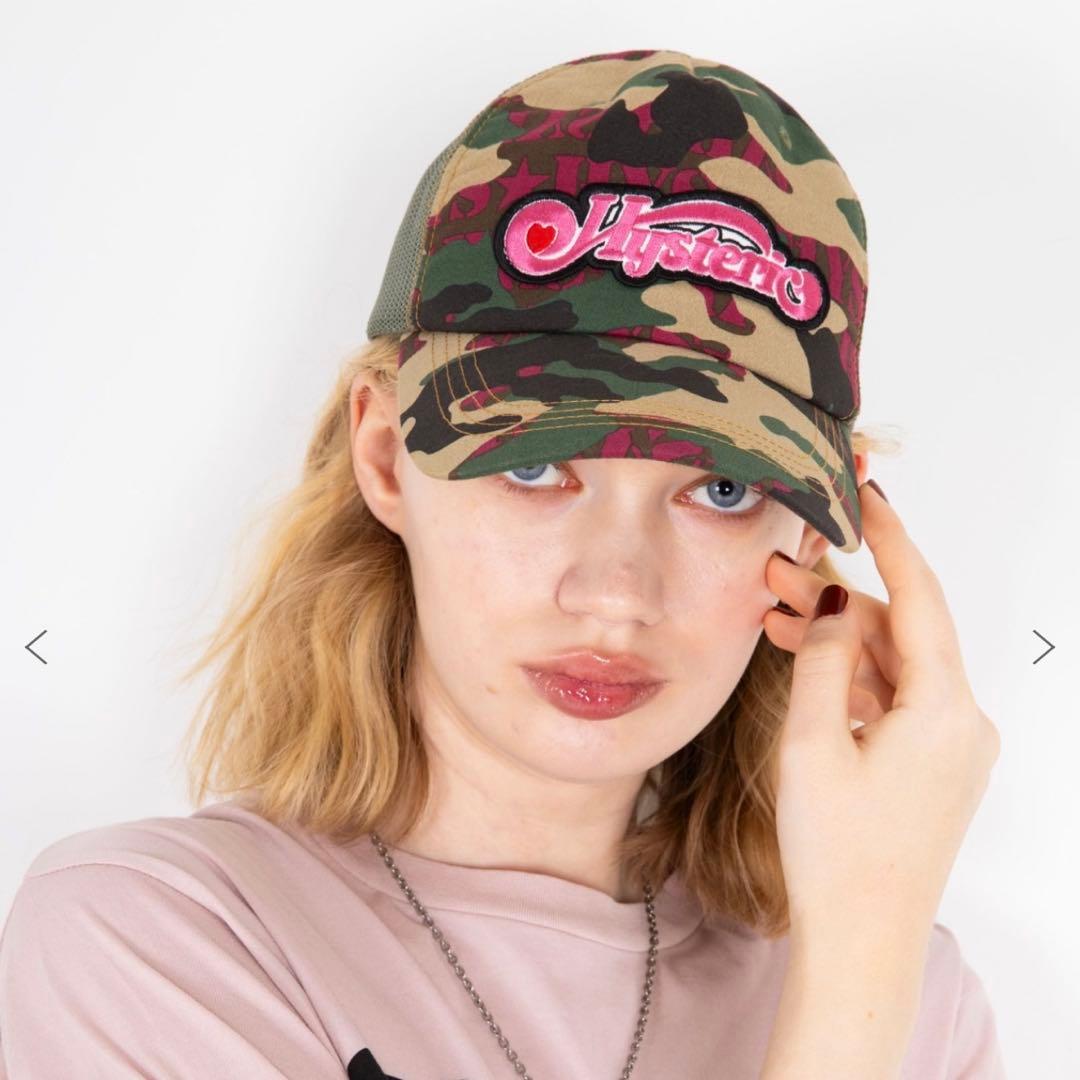 ヒステリックグラマー 迷彩キャップ - メルカリ