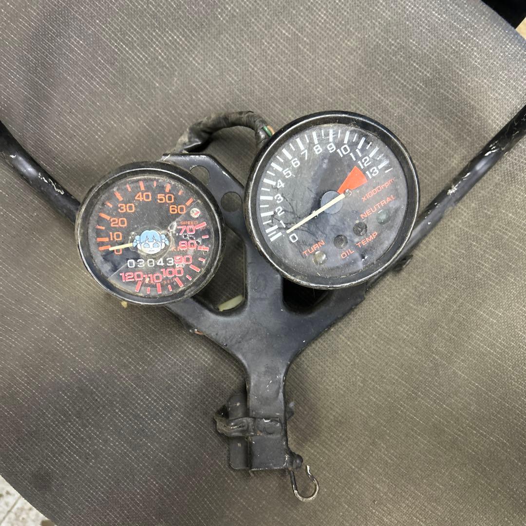 AC10 NSR50 純正カウルステー、メーターセット - メルカリ