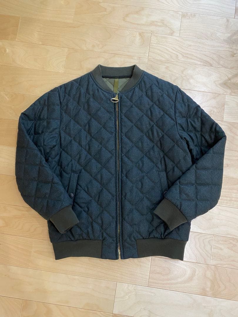 バブアー　キルティング　ウール　ブルゾン Barbour/バブアー】 キルティングブルゾン BEDALE（ビデイル）｜メンズ