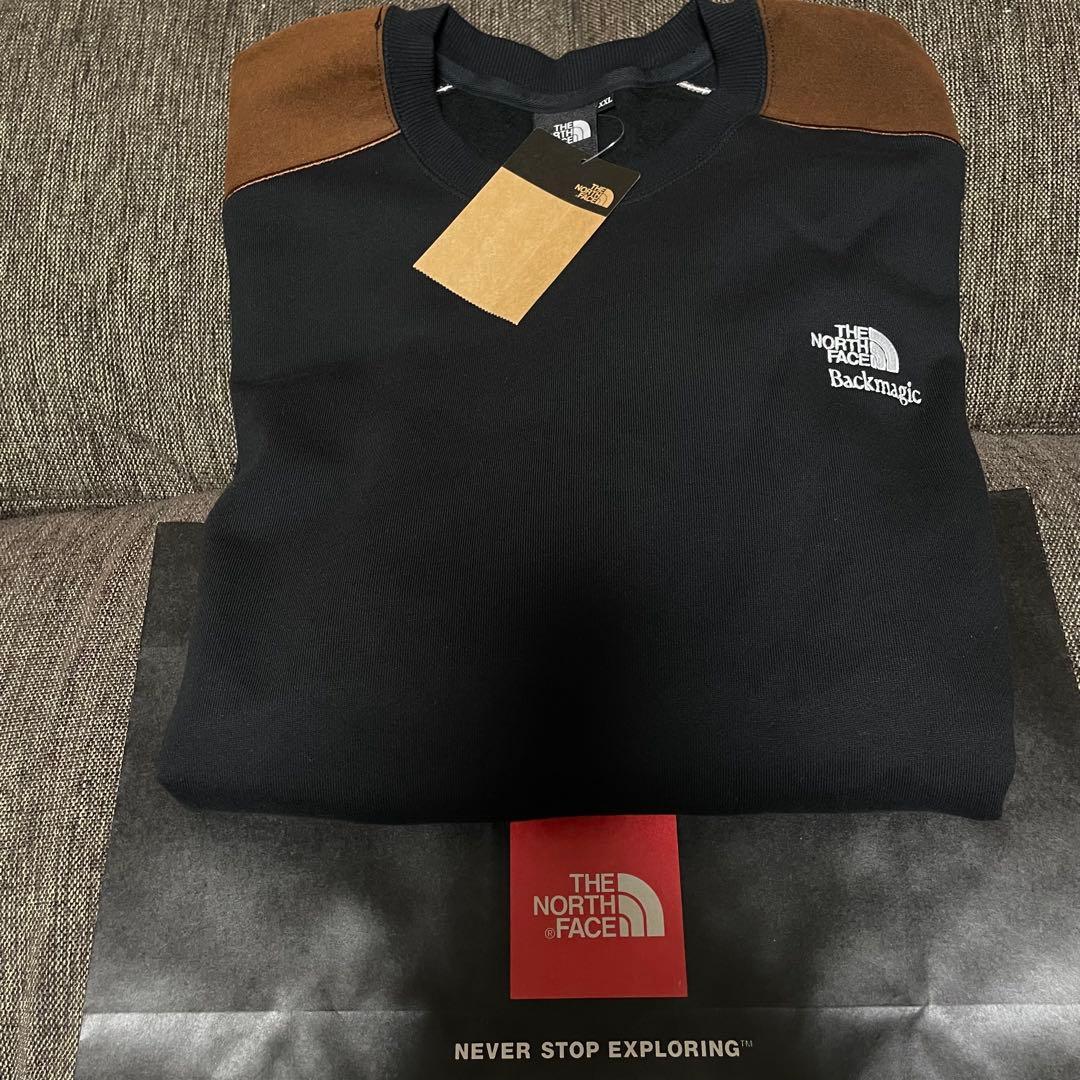 ノースフェイス Backmagic限定 Sweat Crew【XXL】ブラック - メルカリ