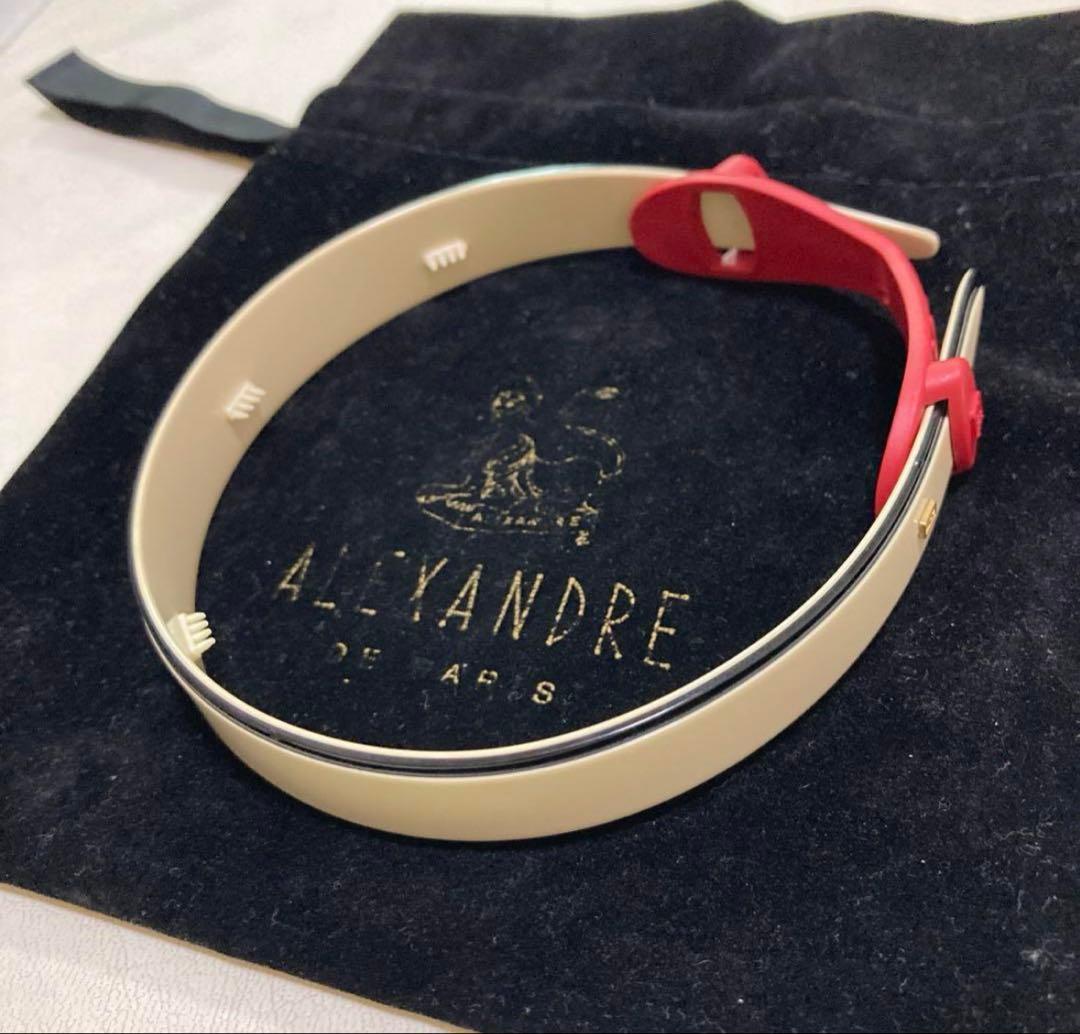 アレクサンドルドゥパリ⭐︎バイカラーカチューシャ ALEXANDRE DE PARIS（アレクサンドル ドゥ パリ） アレクサンドル ドゥ