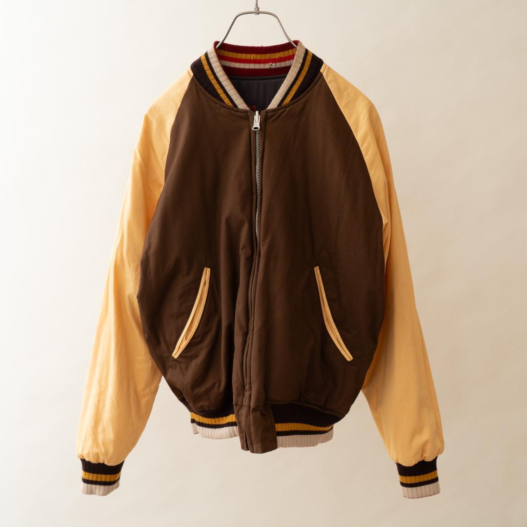 00s 00s Pherrow's フェローズ スカジャン 虎 黒 M ビンテージ古着