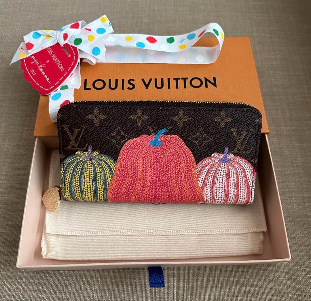 新品本物 ルイ ヴィトン 草間彌生 パンプキン 長財布ジッピー