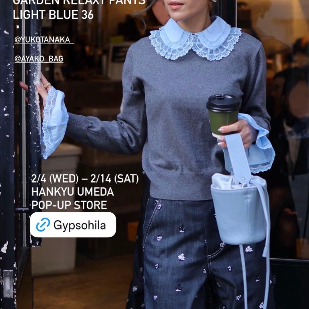 新品タグ付きgypsohilaジプソフィア レース　ニット　yori bibiy 新品タグ付きgypsohilaジプソフィア レース ニット yori bibiy - メルカリ