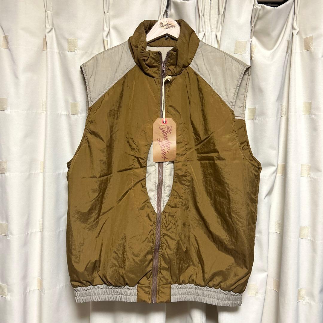テンダーロイン NYLON VEST BROWN M 渋谷店限定