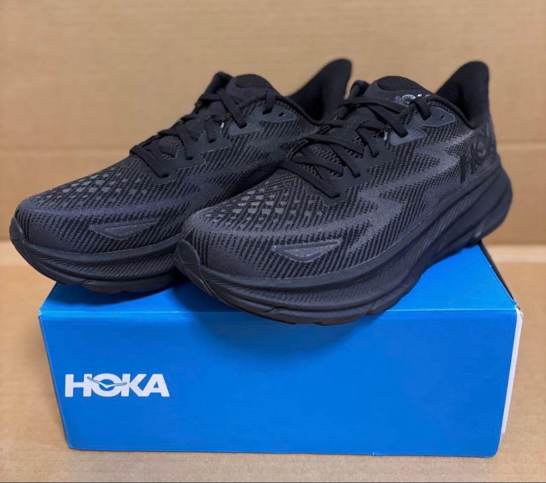 HOKA ブラック 27.5cm