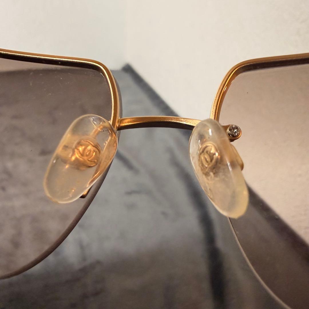 SK/11.15/30 ▶︎CHANEL サングラス　4092-B ゴールド