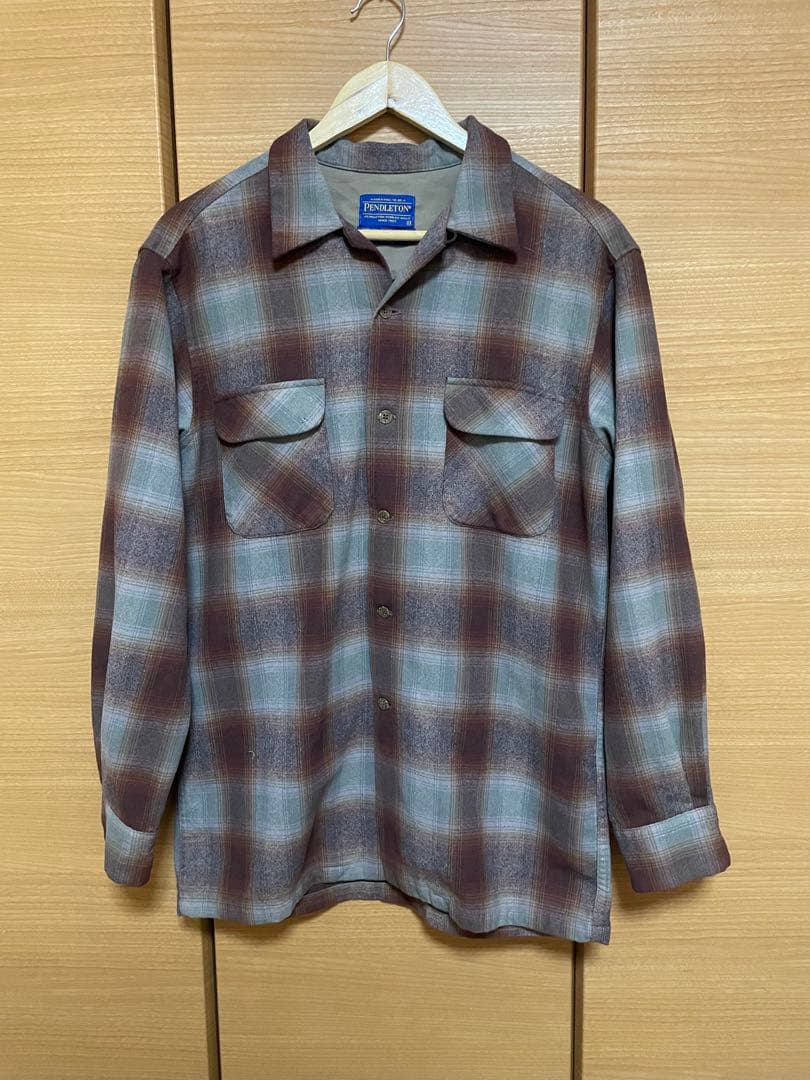ジェイ アダムス ペンドルトン ウール ボード シャツ オンブレ