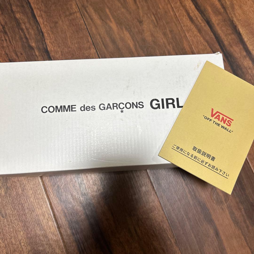 コムデギャルソンガール　新品　ギンガムチェックスニーカー　22.5cm