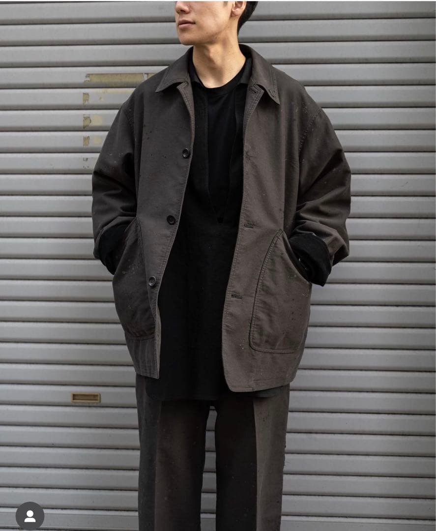 yoke ヨーク PAINTED BIG COVERALL JACKET - メルカリ