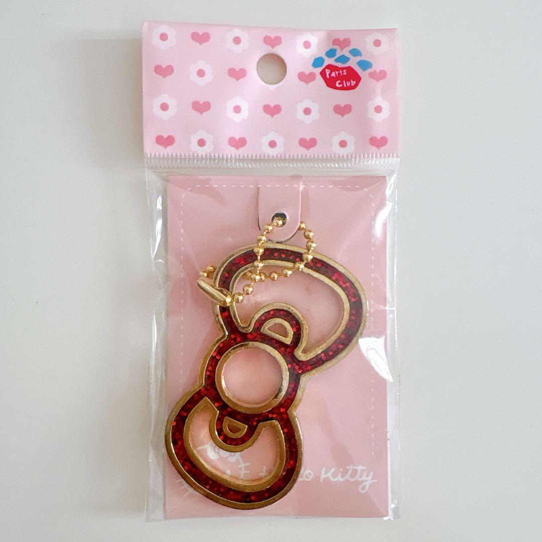 ハローキティ リボンチャーム サンリオ パーツクラブ ハンドメイド素材