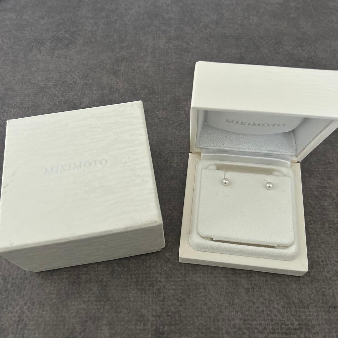 MIKIMOTO】ミキモト パールピアス K18 5.5ミリ卒園式 卒業式 - メルカリ