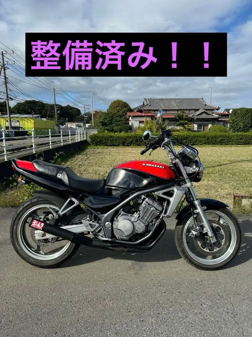 カワサキ ネイキッドバイク 赤/黒 バリオス バリオス250 不具合なし