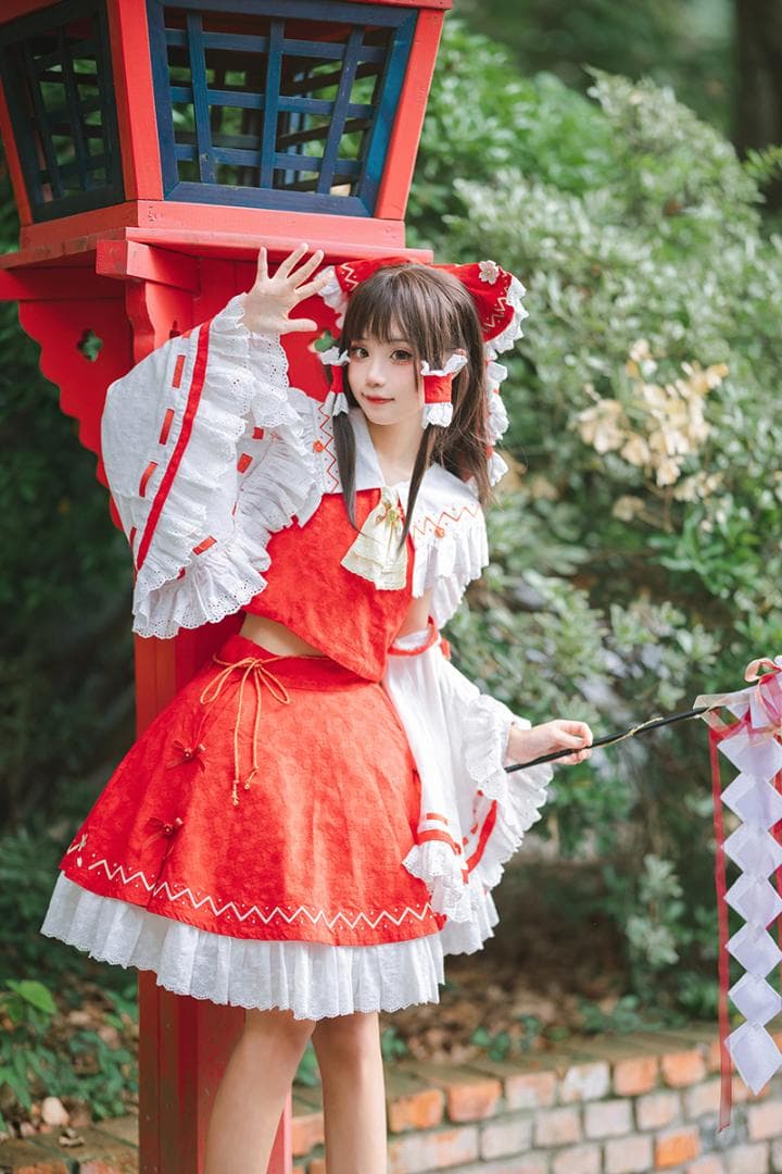 M サイズ 」東方Project 博麗霊夢コスプレ服 夏 森森仙デザイン新作