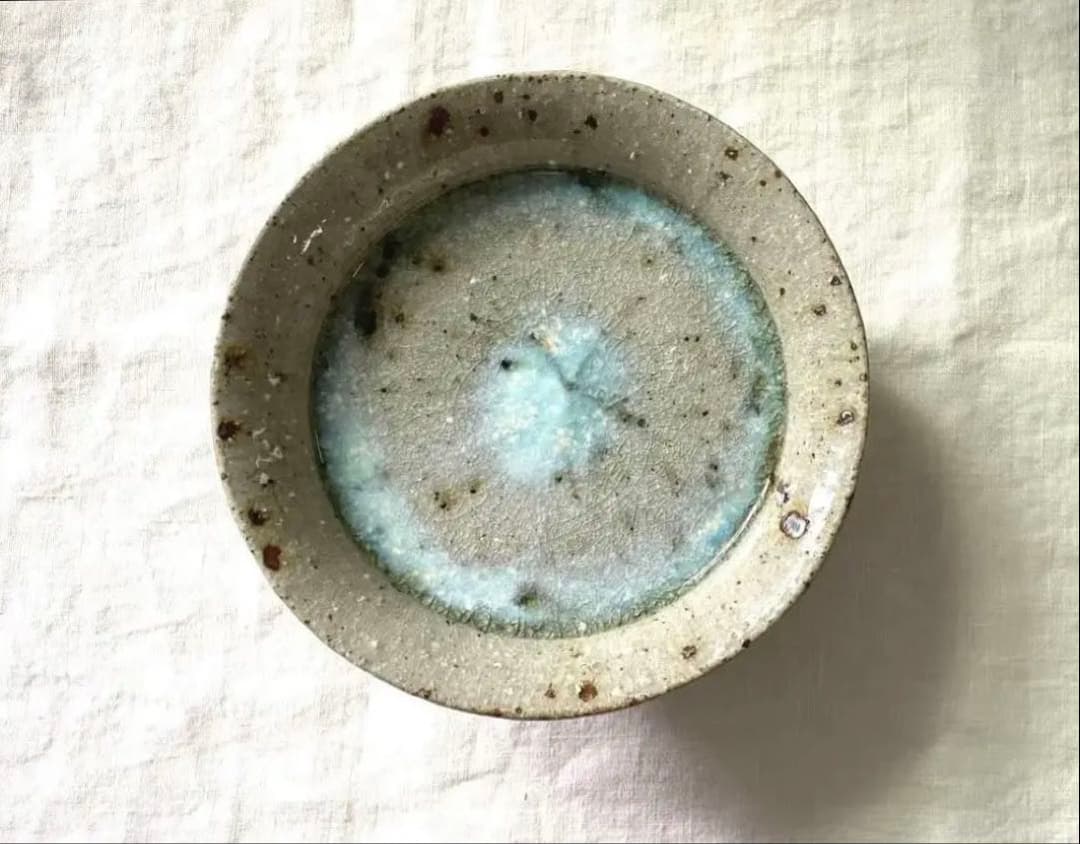 宮城陶器_ 宮城正幸 脚付き 青磁釉　お皿 宮城陶器 宮城正幸 - miyagiya onlineshop ( 公式 )