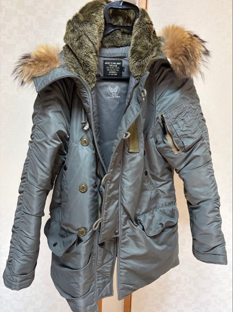 美品】AVIREX VINTAGE N-3B セージグリーン L - メルカリ