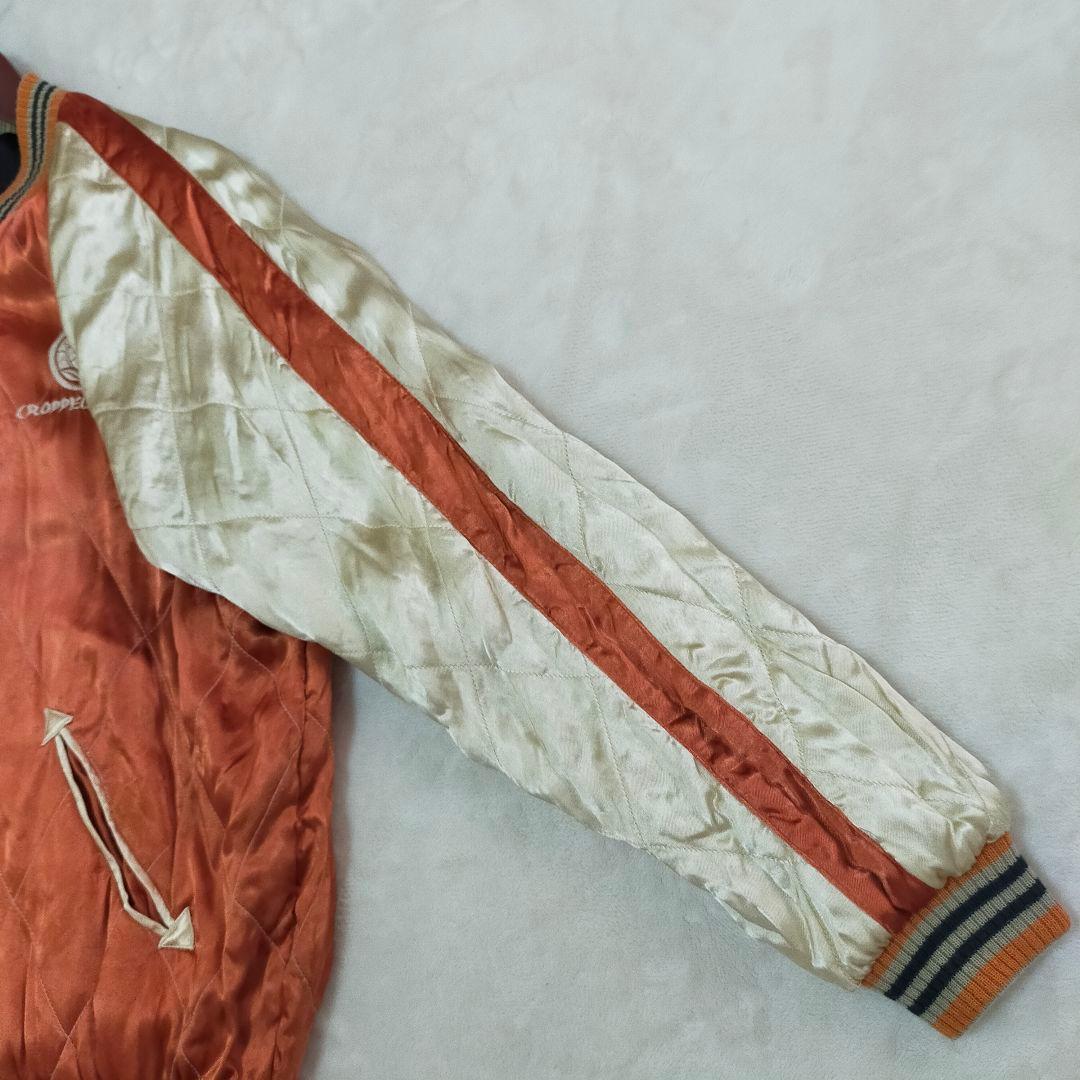 CROPPED HEADS Lサイズ 龍孔雀刺繍 リバーシブル スカジャン