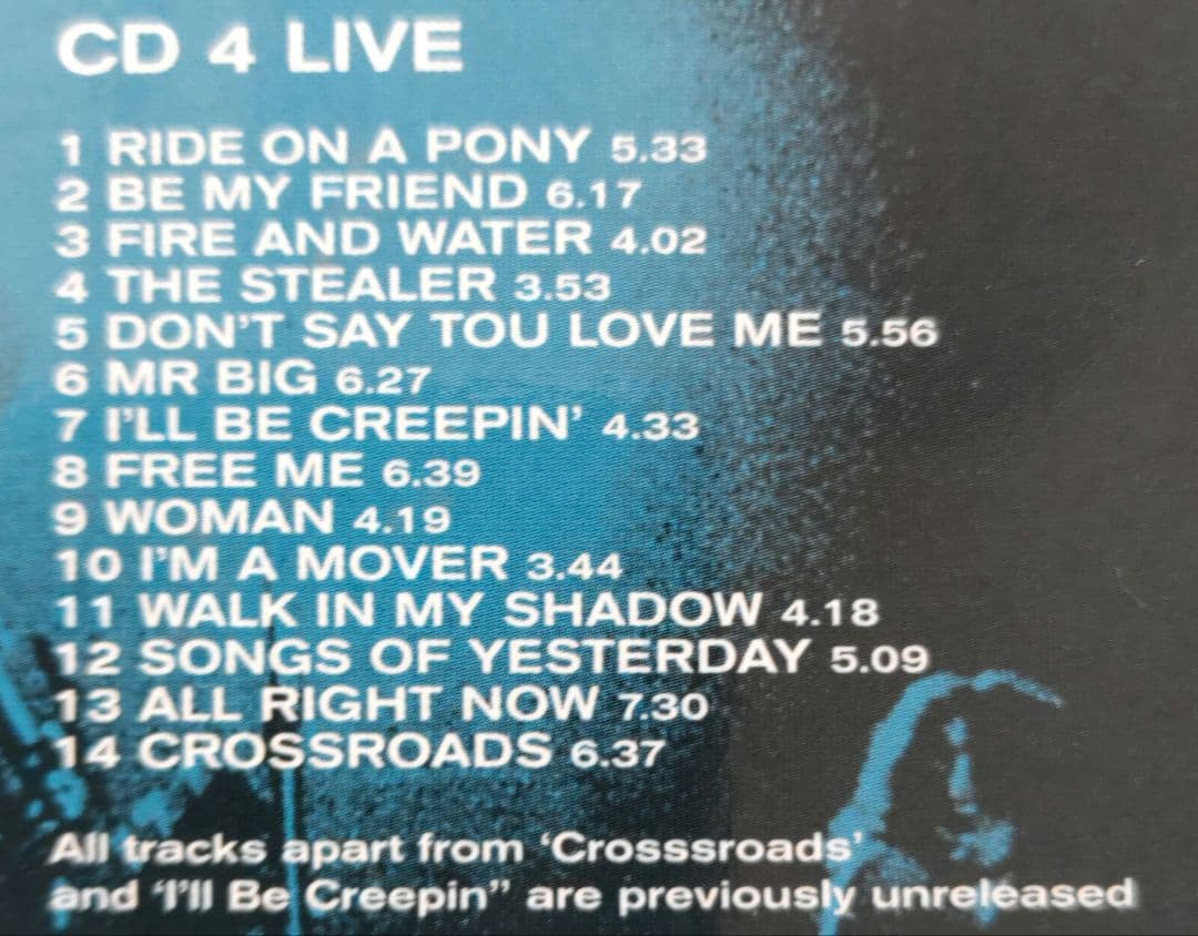 ☕【希少EU盤】FREE Songs of Yesterday 5CDSET - メルカリ