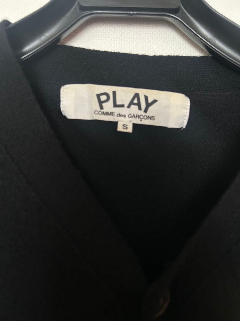 PLAY COMME des GARÇONS ブラック カーディガン S - メルカリ