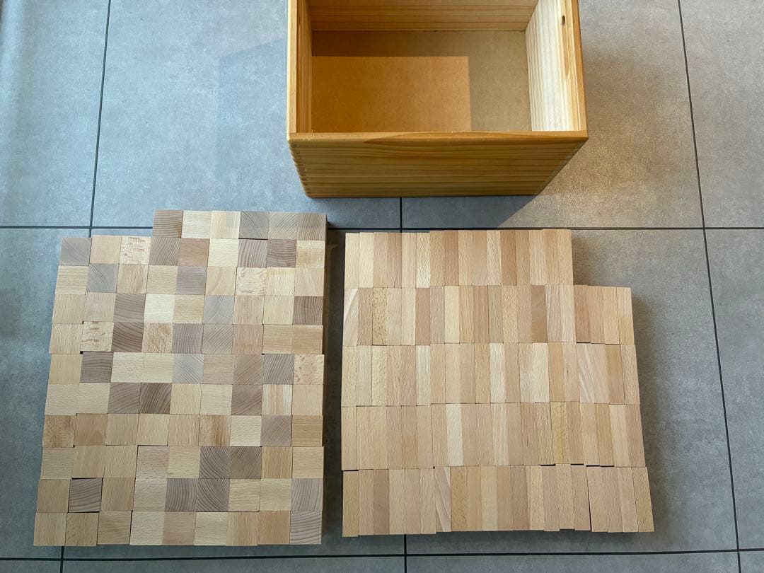 ドクスピール積み木 長方形176個正方形96個 - メルカリ