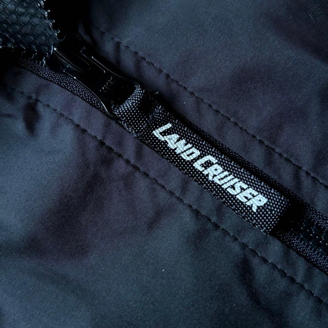 トヨタ ランドクルーザー ジップアップナイロンジャケット 裏地