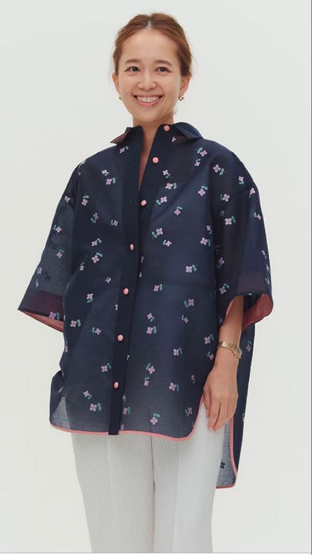 25ss yori ラメクローバーシアーシャツ即完♡ 25ss yori ラメ