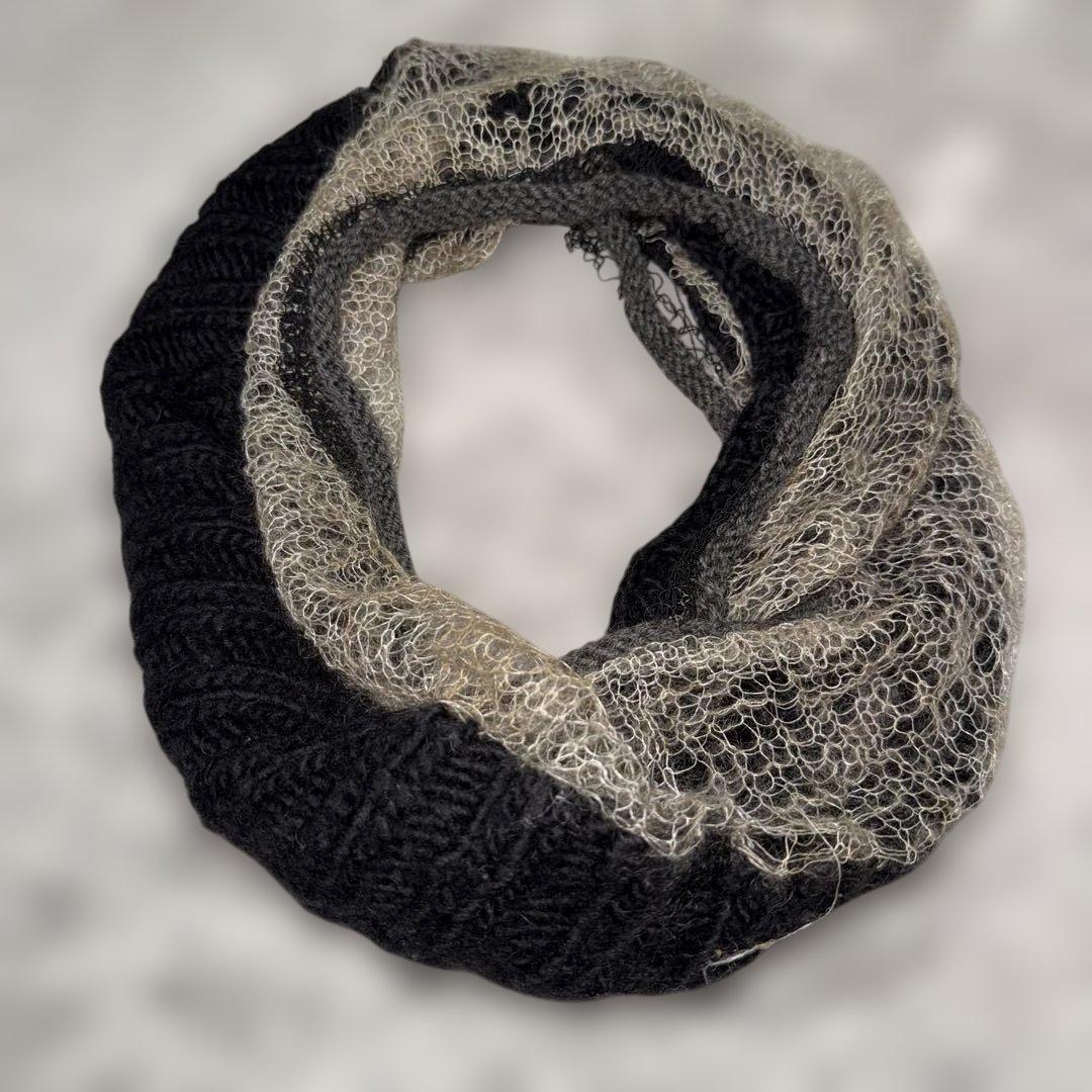 bless n°25 ニットストール　レア ☆26周年記念 第2弾 レア商品 ☆BLESS N゜25（ブレス）ニット編み込み