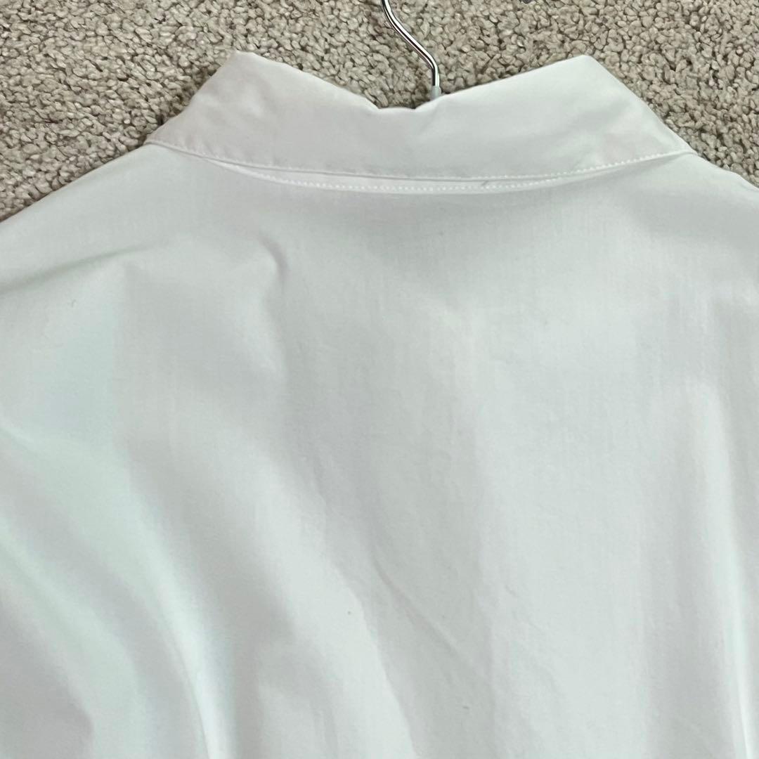 新品タグ付 千葉由佳✕Chesty フラワーレースシャツワンピース 白　サイズ1